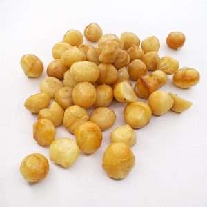 Macadamia gebakken met zout