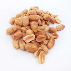 Pinda zonder schil met zout